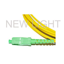 Wodoodporny kabel światłowodowy Ftta Sc Apc Ip67 Fibre H Złącze żółte